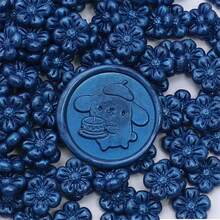 BAOFALI 100 PCS Colorful Aurora Wax Beads For Wax Seal Stamp/100 PCS Sakura Shape Sealing Wax Beads For Wax Seal Stamp