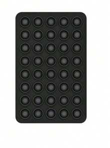 4/2/1 Pcs Silicone Suction Cup Square Phone Case Back Stand With 40pcs Double-Sided Suction Cups, Silicone Hands-Free Phone Holder For Selfie And Video Shooting (3 Colors)
