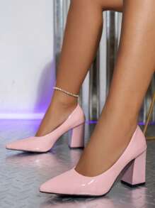 2025 Fashionable Prom High Heels 8cm Rhinestone Pointed Toe Ladies Pumps