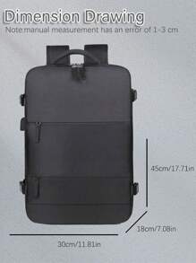 Sac à dos de voyage pour homme, sac de travail, bagage à main, sac à dos grand format étanche aux affaires, sac de week-end, sac à dos pour ordinateur portable avec port de charge USB, sac de collège, sac pour ordinateur, cadeau pour hommes