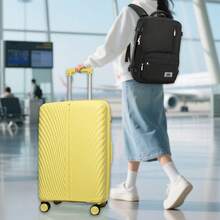 Hard Shell Luggage Set - Lightweight Suitcase With Spinner Wheels & Combination Lock, 2 Pieces Carry-On & Check-In Luggage 20in/24in Vacation Travel Accessories Summer Travel Essentials Travel - Multicolor - View 5