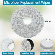 Robot Parts Mops For Dreame L10s Ultra/ L10 Ultra/ L20 Ultra/X30 UltraX40 Ultra/L10s Ultra/L40 Ultra/L30 Ultra And X10+ Robot Vacuum Cleaner, Mop Pads, Mop Cloths, Spare Parts Kit