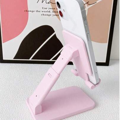 Soporte para teléfono móvil y tableta Soporte de teléfono Adjustable para escritorio, Soporte angular de altura A Soporte amigable para el teléfono para mesa, Apto para todo tipo de teléfonos móviles, Cuna portátil para celular, Resistente al desgaste