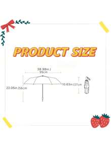 Auto-Open Starry Clear Umbrella - Cute Cartoon Design With Charm Pendant, Thickened Hands-Free Parasol For Students, Photogenic Sun & Rain Protection