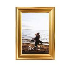 1pc Fashionable Atmospheric Strip Gallery Picture Frame, Black/White/Gold/Silver Frame With Excellent Texture, Can Be Placed Horizontally Or Vertically, Suitable For Capturing Romantic Moments, Wedding Highlights, Display In Nordic Bedroom Or Modern Living Room, Elegant Appearance (Photo Paper Included Randomly) - Multicolor - View 18