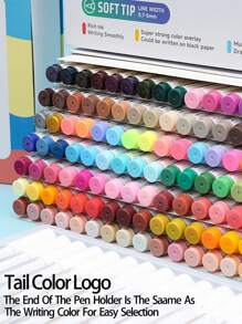 36 Farben/54 Farben/72 Farben weiche Spitze Acryl-Farbstifte mit transparentem Körper für Felsen Malerei, Keramik, Holz, Leinwand, Glas, Steine, Ostereier, Kartengestaltung, Do-it-yourself Basteleien, Zeichnen, Handschrift, Lernmarker Schüler Kunstbedarf Schreibwaren Muttertagsgeschenk