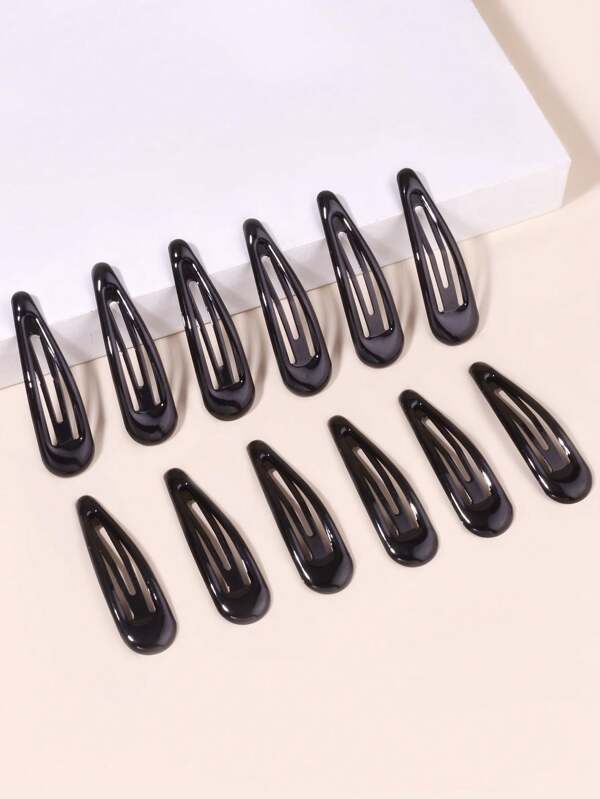 12 Stück Wassertropfen BB Haarclips, geeignet zum Haarstyling, Haare fixieren, für den täglichen Gebrauch oder Partys, um perfekte Frisuren zu kreieren, Klammern, Haarklammern