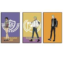 ONE PIECE Set de 1/3/6 pièces Posters sur canevas de One Piece - ZORO, SANJI, LAW, art mural minimaliste funky et preppy pour la décoration de chambre, dortoir, salon (sans cadre)