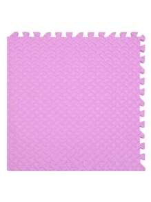 Alfombra de piso entrelazada de EVA con tiras laterales, adecuada para sala de estar, gimnasio, sala de juegos - lavable, duradera, plegable, estera de fitness multifuncional, alfombra de espuma para el piso, decoración del hogar, decoraciones de fiesta, alfombra antideslizante para gatear, decoración de piso del hogar, anti-caída/humedad/impermeable/anti suciedad.
