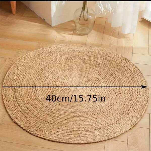 [1PC]Sisal Cat Scratching Pad - Non-Shedding Durable Natural Fiber Mat With Cozy Cat Bed, Anti-Scratch Woven Board For Play & Relax, Pet Grooming & Claw Trimming