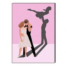 1PC Modern Classic Movie Pulp Fiction Posters Print Jack Rabbit Dance Canvas Painting Minimalist Wall Arts Picture Living Room Home Decor Optional Frame ,Wall Art With Frame - Multicolor - View 14