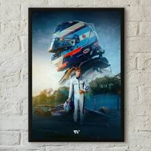 1pc/3PCS Wall Arts Posters Optional Frame 1 F1 Racing Driver Poster Sea Newspaper Printing Home Living Room Bedroom Entrance Bar Cafe Art Painting Decoration Frameless/Framed Canvas Art ,Wall Art With Frame