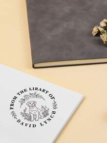 Personalisierter Buchs tempel, individueller Buchs tempel, "Aus der Bibliothek von", Hochzeitsstempel mit Namen und Datum, Geschenk für Buchliebhaber, das Beste als Geschenk