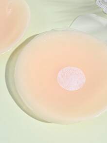 2pcs/1 Pack Silicone Nipple Cover Boob Pads Bras For Women, Invisible Breast-Lifting Pasties, Adhesive Backless Strapless Invisible Bra Pads For Party Dresses, Lift And Cleavage Enhancement