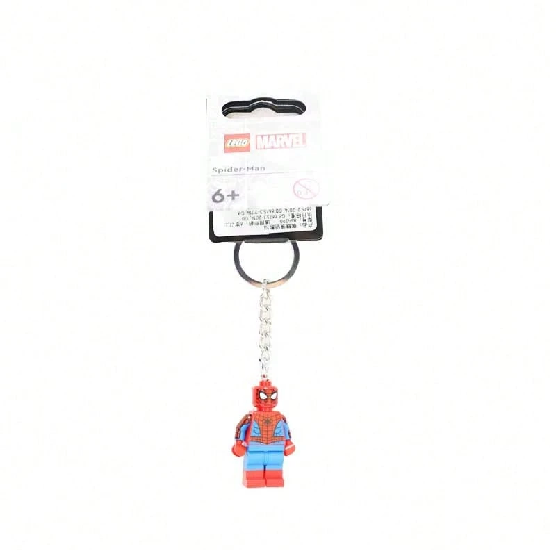 Lego 854290 Llavero con bloques de construcción de Spiderman, rompecabezas de bloques de construcción, juguete de regalo para niños - Multicolor - Ver 1