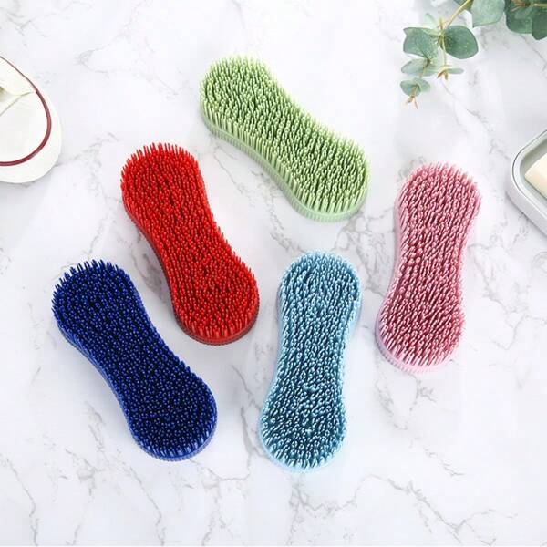 1pc Silicone Horse Grooming Brush PP Material, Lightweight And Portable, Suitable For Horse Grooming Care And Sensitive Skin