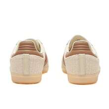 Adidas Originals SAMBA OG Clover Men's Shoes Women's Shoes Sports Shoes Lightweight Wear-Resistant Low-Top Sneakers Couple Casual Shoes JI3185 - Creamy White/Cardboard Yellow/Crystal Sand Brown - View 5