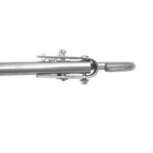 YUNRUX 1.85 M Towbar With 3T Towing Capacity, Spring Buffer, Steel Tube Construction, Red And Silver Color For Towing Of Off-Road Vehicles And Household Vehicles - A - View 5
