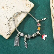 1pc Anime Naruto Themed Fashion DIY Bracelet