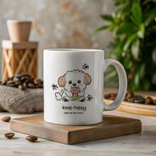 1 件 11 盎司 Keep Happy 陶瓷咖啡杯,可微波炉加热,咖啡杯,有趣的饮具,穆斯林礼品,适合家庭、朋友的独特杯子,适合办公室和休闲,适合在家工作,现代陶瓷杯优质饮料咖啡吧配件返校 - 彩色 - 查看 11