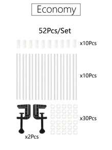 Ballonbogen Ständer, Tischstangenbasis mit Klemmen, verstellbarer Metallballonblumenbogenbasis, dekorierter Bogen für Party, Geburtstag, Hochzeit, Halloween, Weihnachten, Schwarz, verstellbarer Ballonbogen Ständer Set, neues wiederverwendbares Tischballonbogen Set mit Basis aus hochfester Glasfaserstrebe für DIY Party Hochzeit Geburtstag