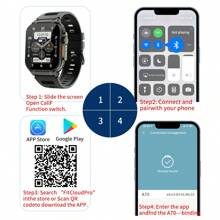 LIGE Smart Watch 600 MAh Large-Capacity Battery, Multiple Sports Modes, Waterproof, Multiple Watch Wallpaper Switching, Heart Rate, Blood Pressure, Sleep Monitoring, Fashionable Smart Watch For Men And Women