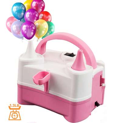 电动气球泵，便携式电动气球泵，气球派对生日装饰充气机（220V-240V 400W），适用于给派对气球充气