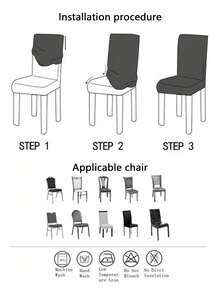 1 pièce, Housse de chaise de salle à manger en velours bleu-vert élégante - Douce, lavable, élastique et ajustée. Convient pour la maison, le restaurant, les banquets. Mélange de polyester lavable en machine, sans motif imprimé. Housse de chaise, housse de chaise de banquet ; Housse en velours bleu-vert ; Housse de chaise élastique et ajustée, chaise de salle à manger en velours, convient pour Noël et d'autres festivals multiples - Lac bleu - Voir 10