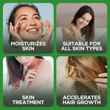 Aloe Vera Soothing Moisturizing Gel, Aloe Vera Gel Repair, Moisturize, Tighten Facial Cream - Green - View 5