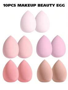 50pcs Makeup Sponge Blender, Makeup Sponge Set, Multi-Color Makeup Sponge, Foundation Blending Beauty Sponge, Wet And Dry Makeup Sponge, Cream And Powder For Flawless, Latex-Free Wet And Dry Foundation Makeup, Foundation For A Perfect Base, For Liquid, Cream And Powder Foundation, Latex-Free Dual-Use Makeup Puff For All Skin Types, Makeup, Cheap, Vanity, Bedroom, Makeup Accessories, Puff, Makeup Blender, Powder Puff, Makeup Sponge, Cheap, Stocking Stuffers, Makeup, Makeup Tools, Cheap Stuff, Gifts, Christmas Gifts, Giveaways, Cheap Stuff, Travel Essential - Multicolor - View 13
