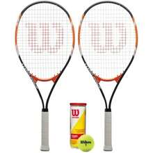 2 X Matchpoint XL Tennis Rackets + 3 Tennis Balls - as pic - View 6