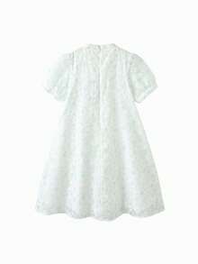 Balabala 女童连衣裙儿童夏季印花连衣裙新款中国风时尚 - 藍綠色調 - 查看 5