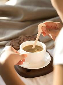 Mescolatori per bevande rotondi personalizzati, mescolatori per cocktail quadrati in legno, mescolatori per cocktail personalizzati per bar, bevande, caffè, regalo ideale per la sposa, matrimonio/festa/affari, mescolatori monouso, raffinati, alla moda, retrò, minimalisti personalizzati, regalo unico per lui/lei, anniversario, San Valentino, Festa della Mamma - Colore del legno (legno) - Visualizzare 6