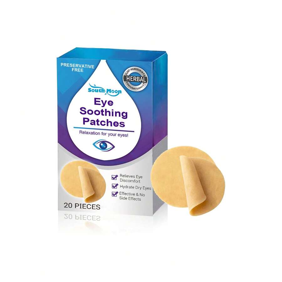 Parche para ojos South Moon para ojos secos y fatiga, para quedarse despierto hasta tarde, máscara para los ojos, parche para dormir - Multicolor - Ver 1