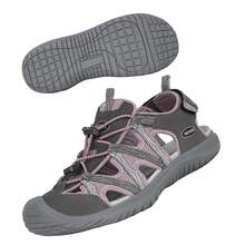 GRITION Hiking Sandals Women Closed Toe Waterproof Lightweight Adjustable Hiking Athletic Sandals Breathable For Beach Summer Adventure Comfortable Outdoor Sport - Pink - View 7