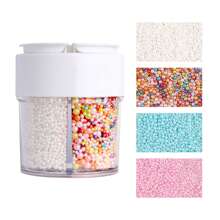 1 pièce de Perles, Perles pour la décoration de gâteau en 2 tailles, Perles blanches nacrées pour la décoration de gâteau, cupcake, glace, chocolat, biscuits, célébrations, mariage, baby shower, fête