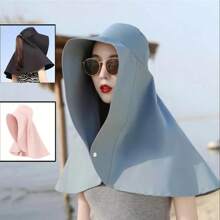 Cappello protettivo per il collo di moda, design semplice e durevole, adatto per spiaggia, attività all'aperto, festival, vita quotidiana d'estate