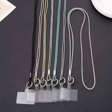 Glitter Neck Lanyard Cases For All Phones And Cases - Silver - View 2