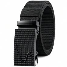 Unisex Tactical Waist Belt, Outdoor Sports Casual Canvas Nylon Webbing