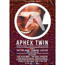Tranh dán tường (1/3 tấm), có khung/không khung, hình ảnh album DJ A-Aphex T-Twin hiện đại, chống thấm nước, tự dính, thích hợp cho nhà ở, phòng khách, phòng ngủ, quán bar và các không gian khác, dùng để trang trí. - Nhiều màu - Xem 12