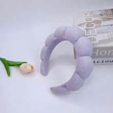 1pc Women Simple Cloud-Shaped Headband For Washing Face Hairband Diadema Hair Hoop