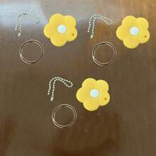 1/2/3Pcs Cute Cartoon Silicone Key Cover Set|Water Droplet & Floral Design Protective Key Holder With Chain Accessories – Soft Durable Keychains For Women Girls, Couple-Friendly Cute Key Cover Cap– Perfect Gift Idea For Her (Adorable Design, Multi-Purpose Key Protection & Stylish Decor)