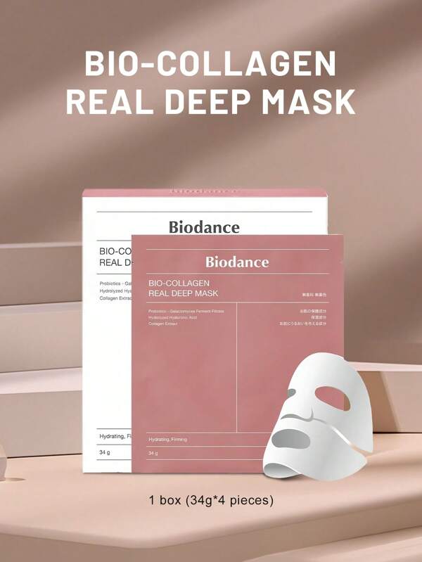 Biodance Mască de colagen Biodance Deep 34g * 4 bucăți