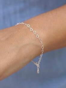 Choker Necklace And Bracelet Kit With Venetian Cord In 925 Silver Durability Of Up To 3 Months - Bạc - Xem 9