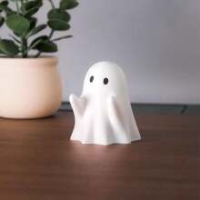 Transboundary Ghost Pen Holder Home Office Desk Cute Small Ornament Resin Decor, Halloween Gift Creative Present