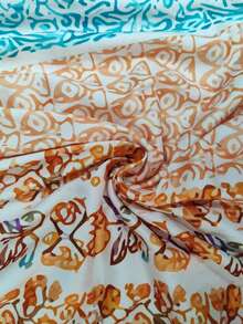 Damen Große Größen Boho Muster Trägerkleid, sommerlicher atmungsaktiver Stoff in lockerer Passform, geeignet für Sommerstrand Urlaub Damenkleid - Verschiedenfarbig - Übersicht 6