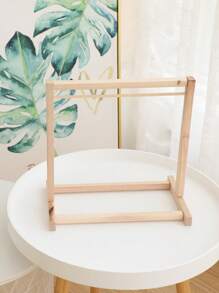 11pcs Kawaii Miniature Wooden Hangers Set For Doll Clothes | Yellow Cute Wardrobe Accessories & Tiny Furniture Decor | DIY Organizer Gift For Doll Collectors, Teens (Fashion Doll Storage)
