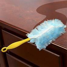 50/30/10pcs Disposable Duster Pen Refills, Static Dust Removal Cloths - For Easy Dusting Of Electronics, Furniture, Blinds And Ceiling Fans - Cleaning Supplies, Cleaning Accessories - Blue and White - View 6