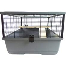 XL Small Animal Cage - 100 X 54 X 39 - Grey - Grey - View 3