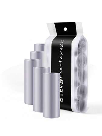 彩色大号加厚平口垃圾袋45*50PE五卷装100枚装 垃圾袋 厨房 浴室 居家 家居用品